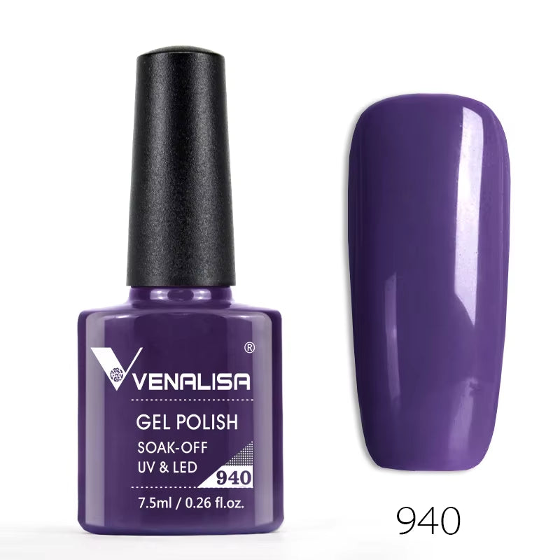 60 Color UV Gel Nail Polish Set