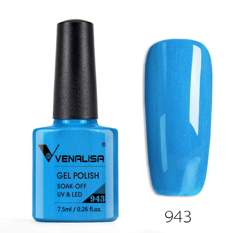 60 Color UV Gel Nail Polish Set