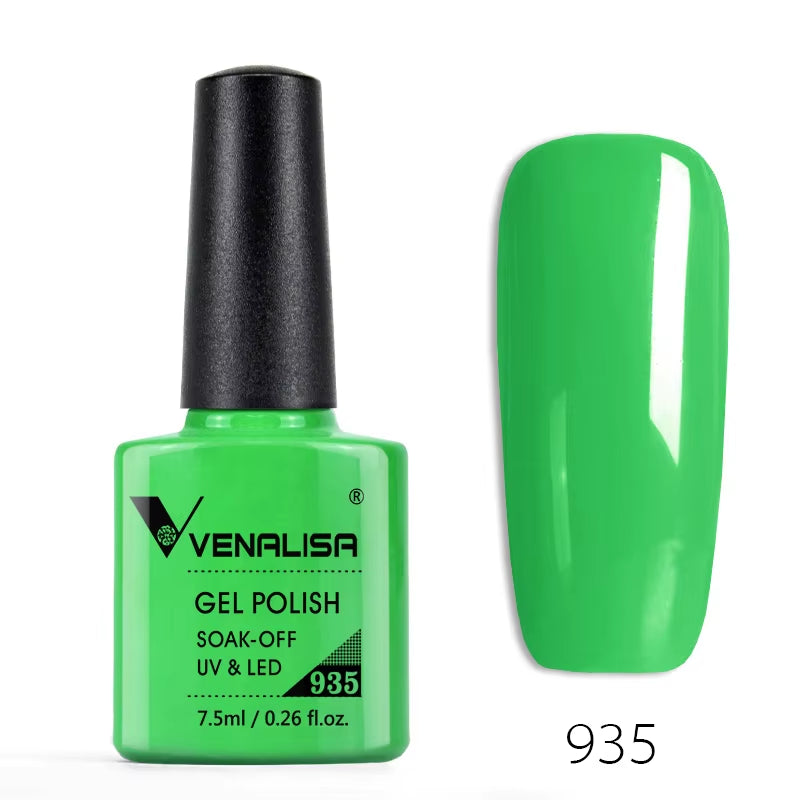 60 Color UV Gel Nail Polish Set