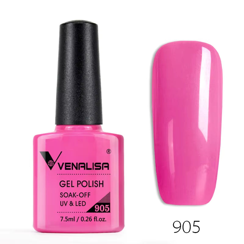 60 Color UV Gel Nail Polish Set