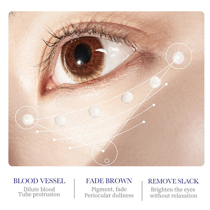 SADOER Collagen Eye Cream Skincare anti Dark Circles Eye Bags Firming Moisturizing Skincare Eyes Cream Skin Care for Eyes