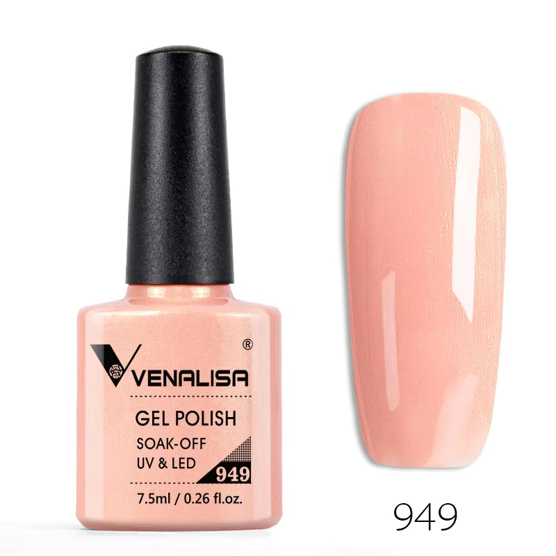 60 Color UV Gel Nail Polish Set