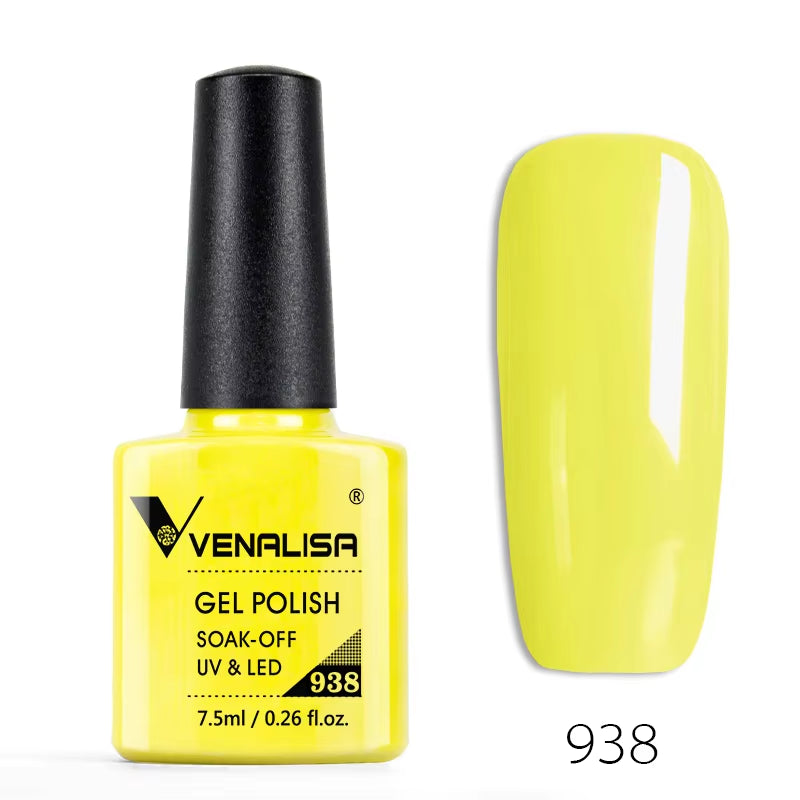 60 Color UV Gel Nail Polish Set
