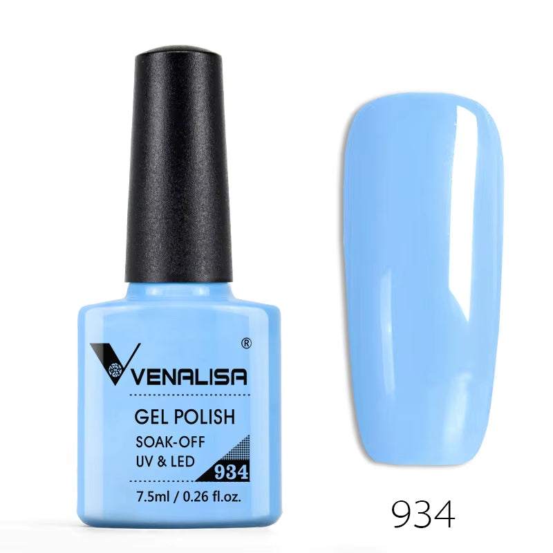 60 Color UV Gel Nail Polish Set