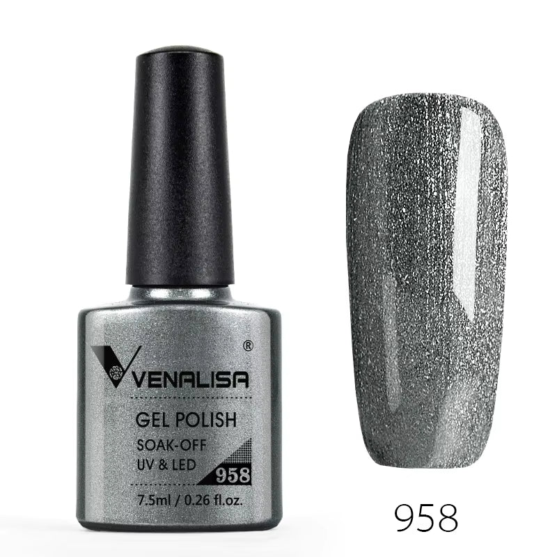 60 Color UV Gel Nail Polish Set