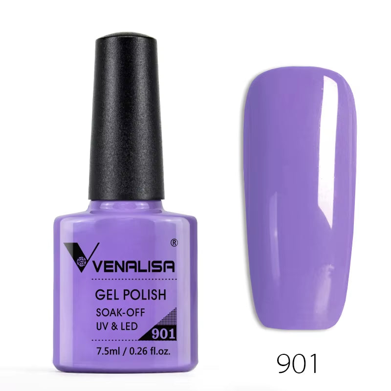 60 Color UV Gel Nail Polish Set