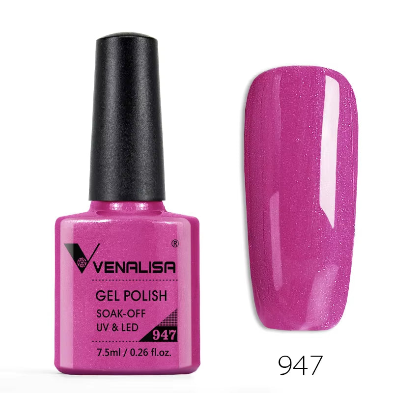 60 Color UV Gel Nail Polish Set