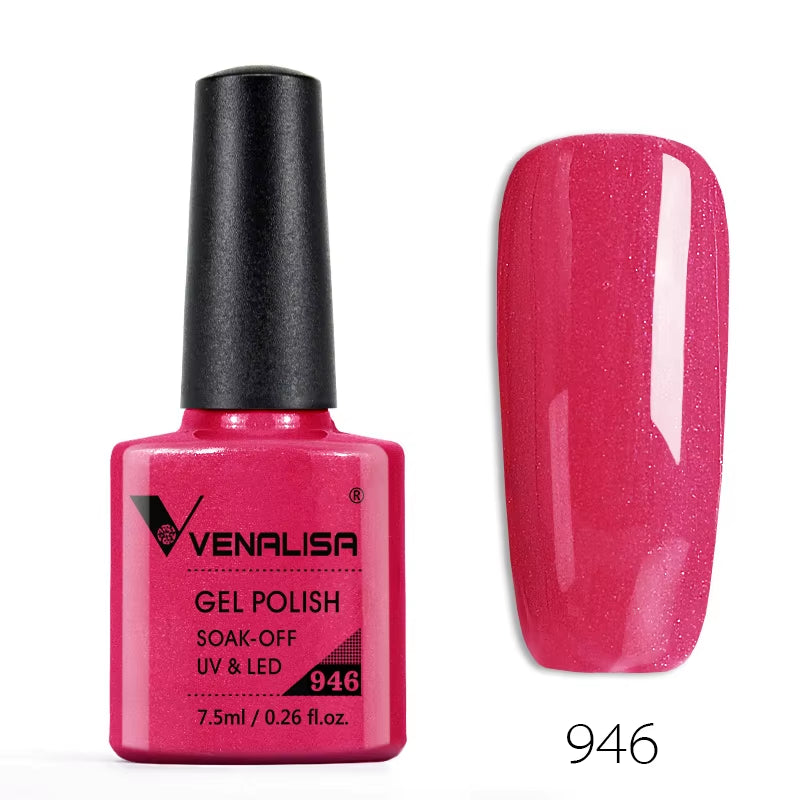 60 Color UV Gel Nail Polish Set