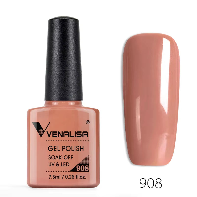 60 Color UV Gel Nail Polish Set