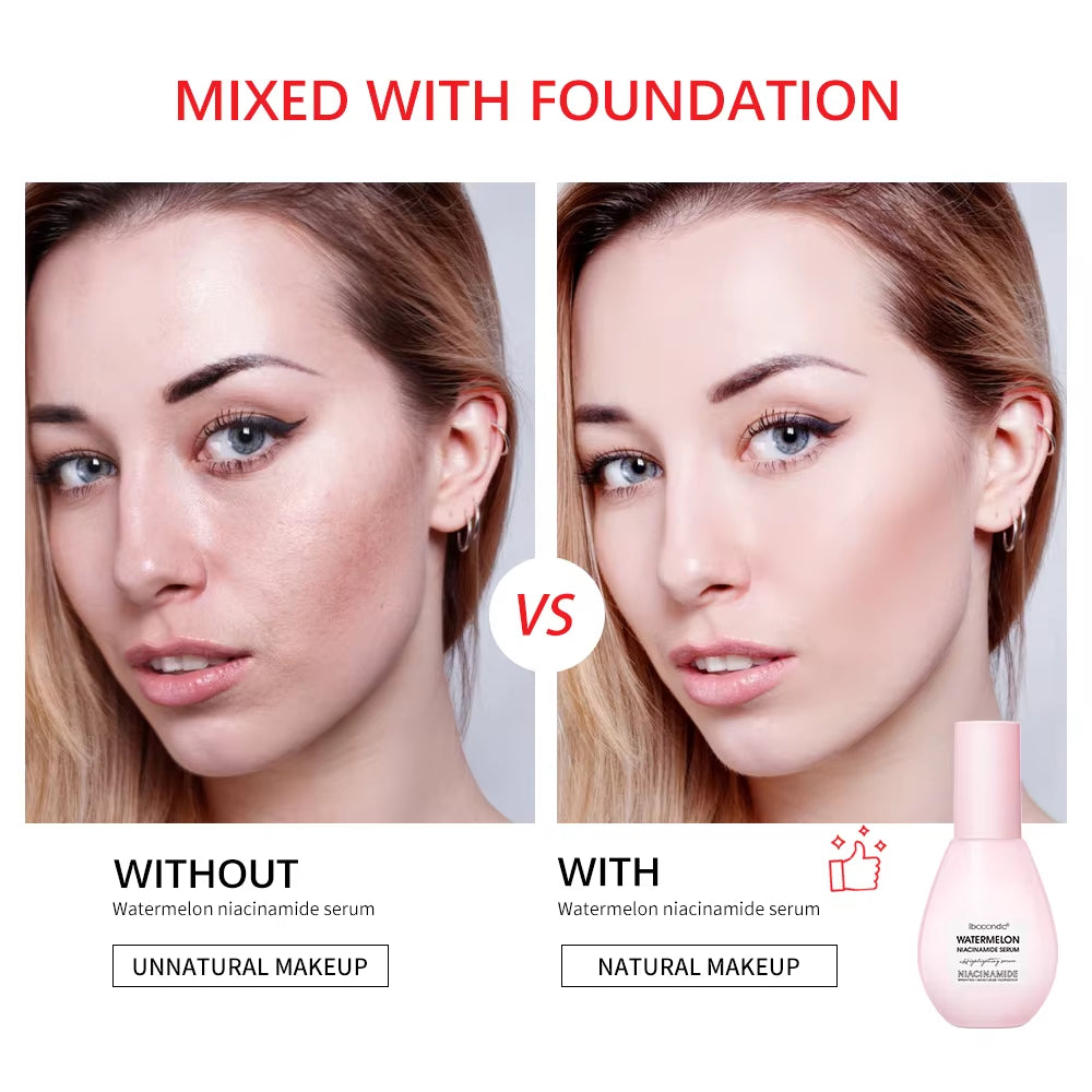 New Watermelon Nicotinamide Light Bulb Essence Moisturizing Skin Brightening Face Brightening Essence for Women Skin Care