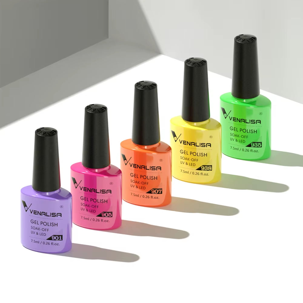 60 Color UV Gel Nail Polish Set